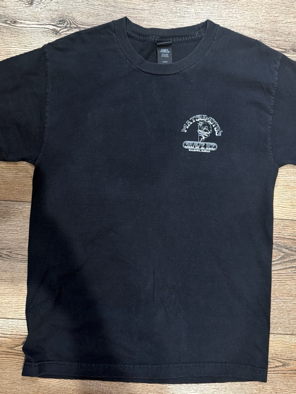 Black Graphic Crewneck T-Shirt -